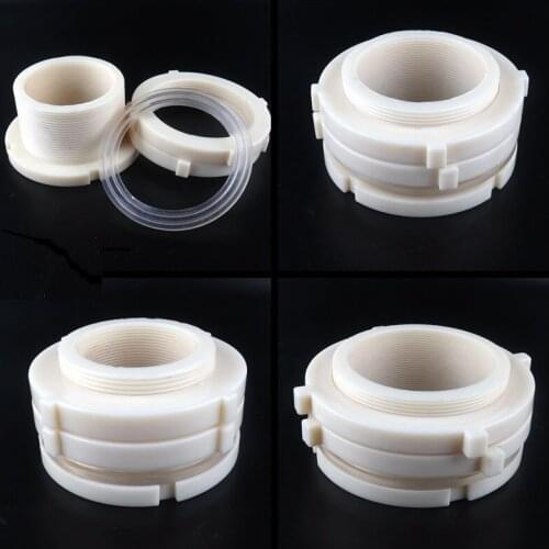 ABS Tank Connector Water Tower Joint Fish Connector Tank Drain Pipe Accessories Aquarium Joints Water Pipe Fittings