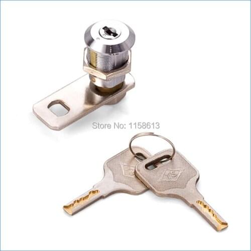 10 pieces 22mm keyed alike high security anti-drill tubular cam lock drawer lock