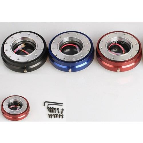 Universal Steering Wheel Quick Release Hub Adapter Snap Off Boss Kit