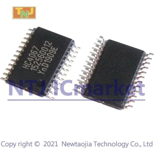 10 PCS 74HC4067PW TSSOP-24 74HC4067 HC4067 16-channel analog multiplexer