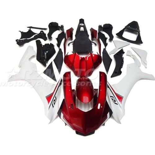 4Gifts New ABS Injection mold Full Fairings Kit Fit for YAMAHA YZF-R1 2015 2016 2017 15 16 17 Custom Fairings blue silver