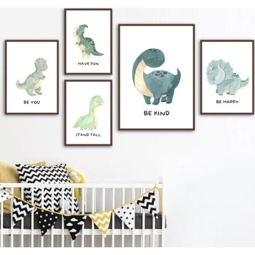 5D Diamond Painting Cartoon Dinosaur Wild Animal Family Cross Stitch Kit Diamond Embroidery Picture of Rhinestones Home Decor