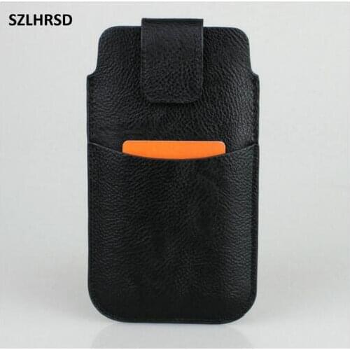 For Prestigio Muze D5 LTE Case With Wallet Card Slot Pocket Cover For Nokia X6 2018 Leather Case Sport Waist Pouch Bag
