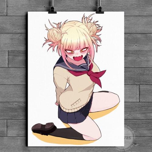 Canvas Anime Himiko Toga Attack on Titan Pictures Home Decoration Paintings Poster HD Prints Wall Art Modular Living Room