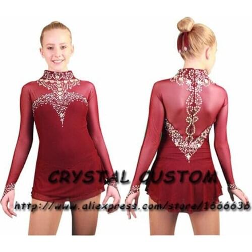 Custom-Made Figure Skating Dress Adult New Brand Figure Skating Dresses For Competition DR4736