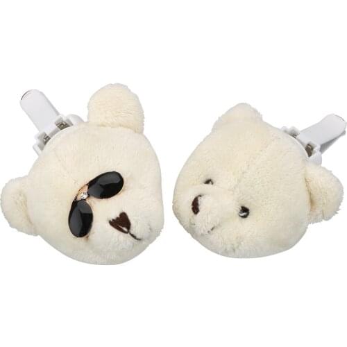 LEEPEE Cute Bear Interior Accessories Air Conditioner Clip Decoration Outlet Perfume Air Freshener Solid Perfume Diffuser