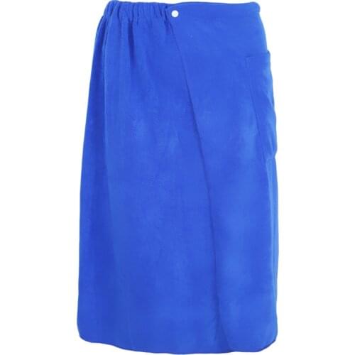 Fashion Man High Quality Wearable Water Absorption Bath Towel With Pocket Soft Swimming Beach Bath Towels