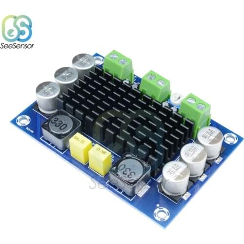 DC 12V 24V 100W TPA3116D2 Mono Amplifier Board High Power Mono Channel Digital Power Audio Amplifier TPA3116D2 Board