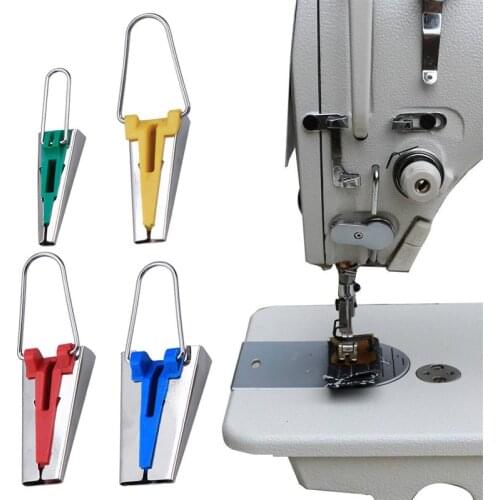 A Set Of 4 Sizes Fabric Bias Tape Makers Binding Tools Sewing Quilting 6mm 12mm 18mm 25mm Sewing Machine Tape Maker Hemming Set