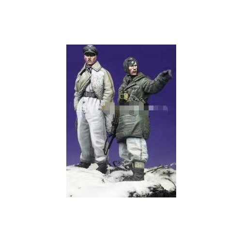 German Resin Soldiers of World War II Armored Meyer and Grenadiers 1：35