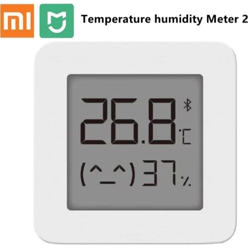 Original Xiaomi Mijia Bluetooth Temperature humidity Meter 2 Wireless Smart Electric Digital Sensor Therometer Hygrometer