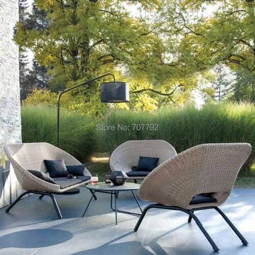 Wicker patio garden sets outdoor living room sofa lounge set furniture sale