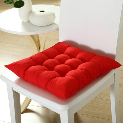 Seat Pad Chair Cushion Durable Elasticity 41x41cm Home Seat Pad For Dining Garden Patio Home Kitchen Office