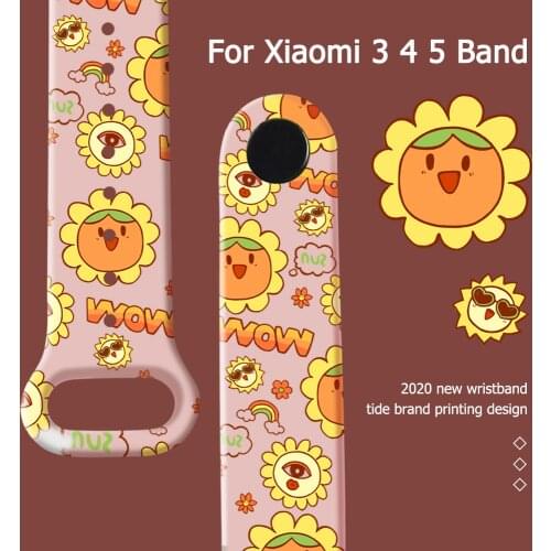Strap For Xiaomi Mi Band 5 4 3 Bracelet Soft TPU Replacement Wristband For xiaomi band 5 4 mi band5 Transparent Strap