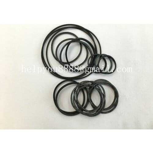 FREE post 3bag 20pcs/bag DVD CD VCD Transmission belt all size folded lenth 2.5-5.5cm thickness 1.2mm rubber belt drive strap