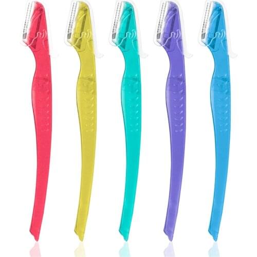 Mermaid Modeling Simplified Mini Eyebrow Trimmer Razor Professional Beauty Makeup Tools for Women E543