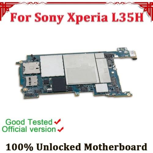 TDHHX Disassemble Replacement For Sony Xperia ZL L35H Motherboard Mainboard Logic Board With Android System