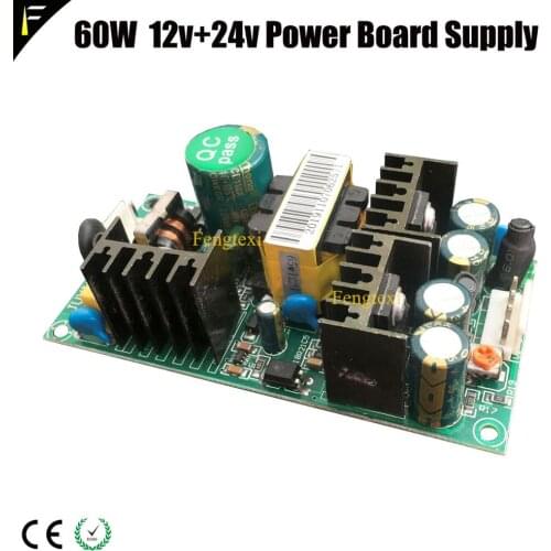 LED Stage Spot Light 100% Load Aging 60w 12v 24v Base Power Source Board Supply Without Shell Stage Light Power Source 60 w 90w