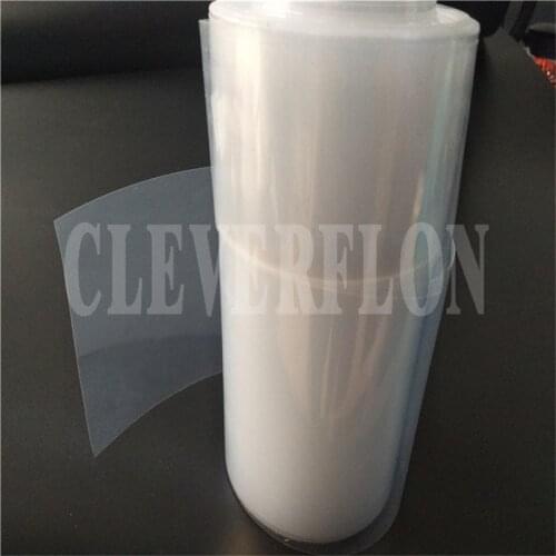 0.1mm thickness W300*L1000mm heat resistance clear PFA film