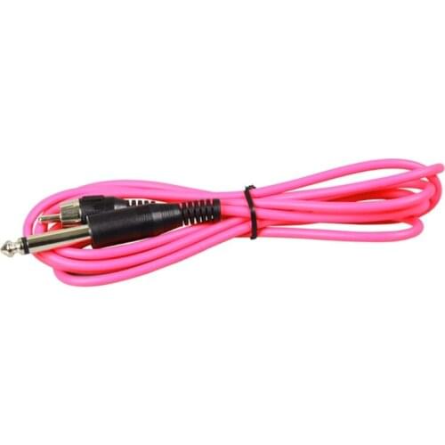 M4YA 1.8M Professional Tattoo Cord Copper Wire Tattoo Power Supply for RCA Interface