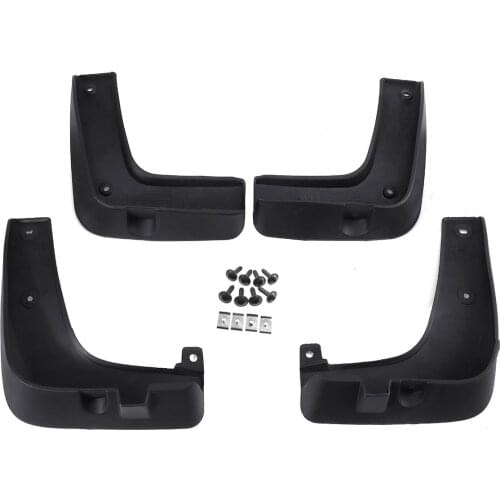 4pcs Molded Car Mudguards Mudflaps For Kia Niro DE 2017 2018 2019 Splash Guards Flaps Fender Guards accessories