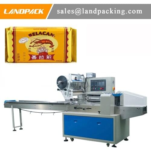 Automatic Biscuit Horizontal Pillow Bag Gusset Packing Machine