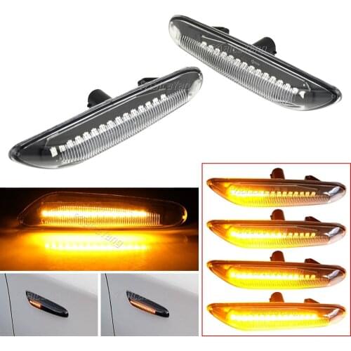 For 2007-2012 BMW 3 series Dynamic Side Marker Indicator Sequential Light for BMW E46 E36 E60 E61 E90 E91 E92 E93 X1 E84