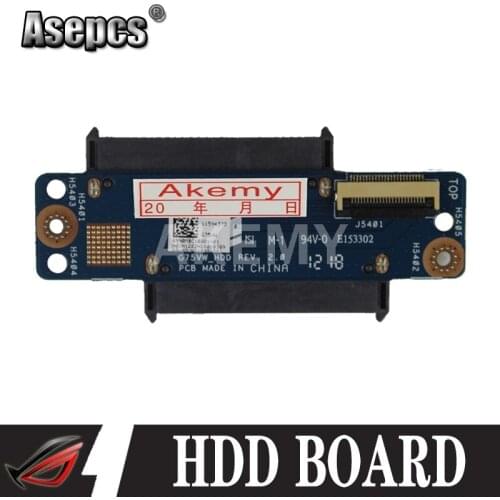 G75VW HDD BOARD For ASUS G75V G75VW HDD Hard Drive Board Hard Disk Laptop motherboard Tested Well