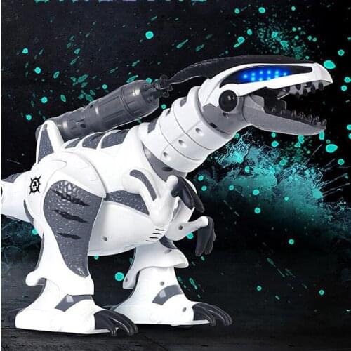 Simulation Animal Remote Control Dinosaur Toy Intelligent 360 Degree Mechanical War Dragon Tyrannosaurus Rex Childrens Toys