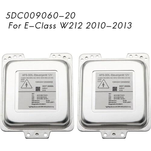 2Pcs New D1S Xenon HID Headlight Ballast Module for AFS-GDL Mercedes-Benz E-Class W212 2010-2013 5DC009060-20