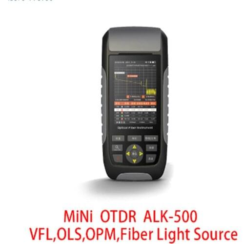 Mini OTDR optical fiber reflectometer 980rev, with 4 functions VFL OLS OPM light source, optical fiber cable Ethernet tester Go