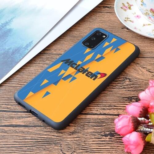 For Samsung Galaxy Mclaren F1 Team Print Soft Matt Phone Case