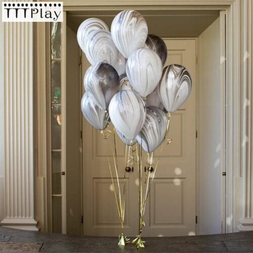 Hot Sale 10pcs/Lot 12inch Rainbow Printed Latex Balloons Inflatable Air Balls Wedding Decoration Birthday Party Balloon Supplies