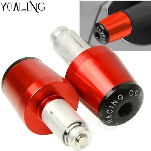 Motorcycle handlebar handle bar grips ends for honda VFR750 VFR800 1000 CB500X CBR 1000 RR 2008 2009 2010 2011 2012 2013 2014