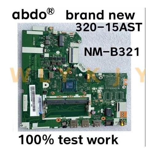 For Lenovo 320-15AST 320-17AST 330-15AST laptop motherboard DG425 DG525 DG725 NM-B321 AMD onboard CPU DDR4 tested 100% work