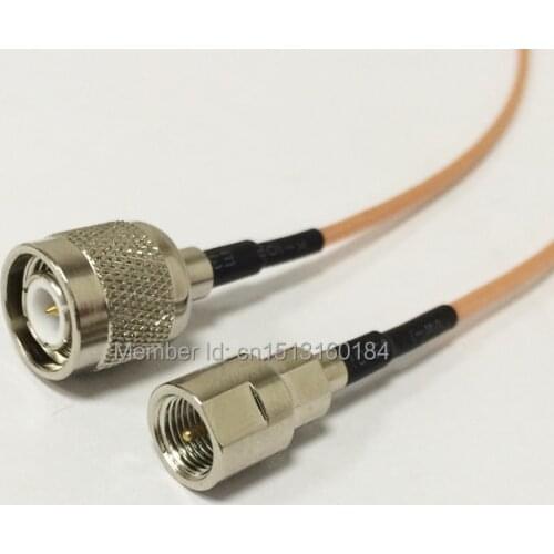 New Modem Coaxial cable TNC Male Plug To FME Male Plug Connector RG316 Cable Pigtail 15CM 6" Adapter