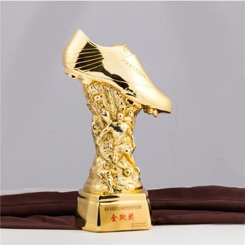 RESIN SPORTING GOODS SERIES ATHLETIC SPORTS AWARD PRESENTATION ARTICLES GOLD PLATED GOLD ORNAMENT CREATIVE GIFTS HOME DECOR