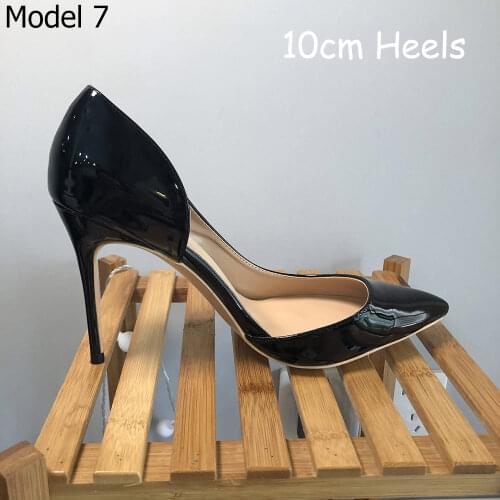 Veowalk Special Price Size US9.5=CN41 =25.5cm, Women Chic Sexy Stiletto Pointy Toe High Heels Shoes, Ship within 24 hours