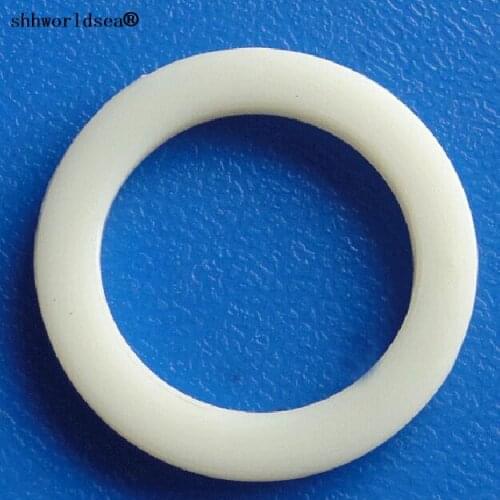 Shhworldsea 100pcs car clip and fastener light beige nylon oil plug gaskets Free shipping