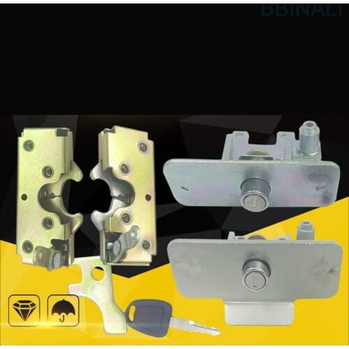 For Daewoo Doosan DH5560 Excavator Toolbox lock rear cover lock battery box lock hood lock Excavator Accessories