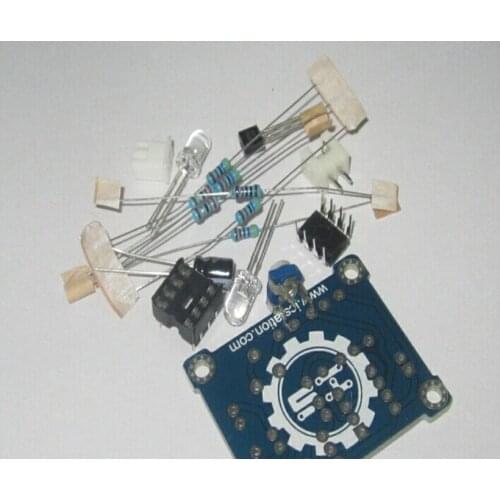 LM358 breathing light parts / electronic DIY fun making kit 5mm flashing light electronic production kit module board