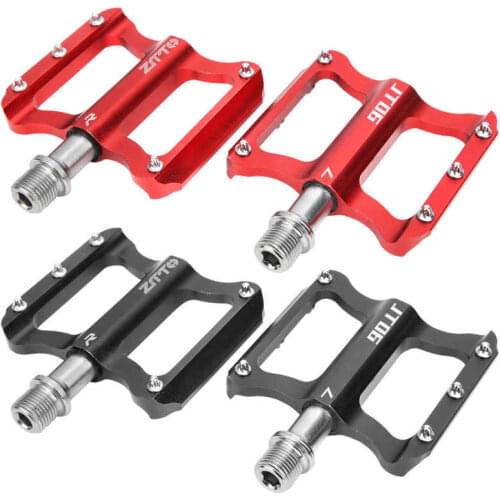 ZTTO Bicycle Pedals Road Bike Ultralight Flat Pedal Aluminum Alloy Non-Slip Bicycle Pedal Bike Accessory