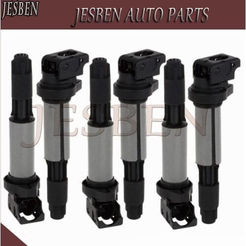 6P 12131712219 Ignition Coil fit for BMW 435i 520i 523i 525i 530i 525xi 530xi 535i 630i 640i 730i 740i 760i X4 X5 X6 Z3 Z4 Z8