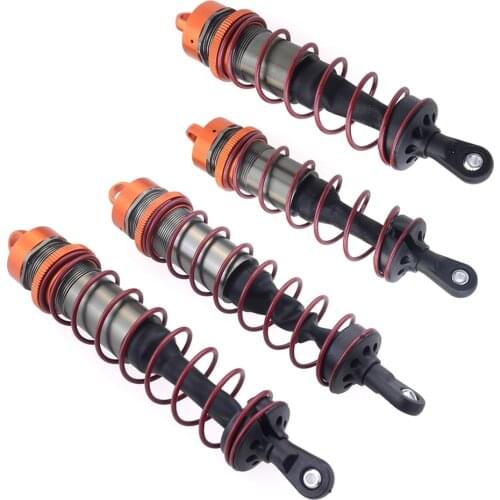 120mm Front & 143mm RearAlloy Aluminum Shock Absorber Damper for RC Oil Car 1/8 Truck Parts RC Off Road Vehicle Absorber