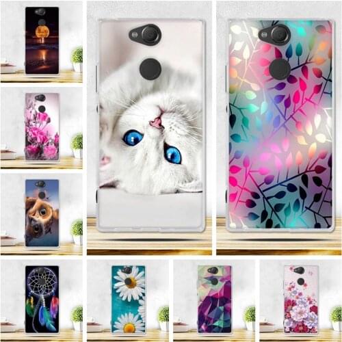 Case For Sony Xperia XA2 Case 5.2" Soft Silicone Back Cover For Sony Xperia XA2 H3113 H3123 H3133 H4113 H4133 SM12 Phone Cases