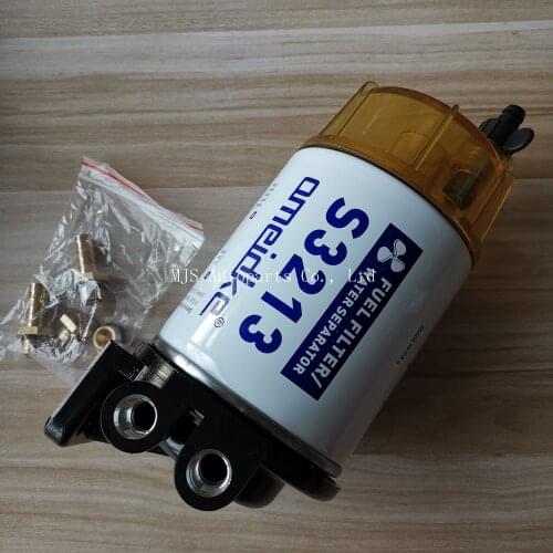 S3213 Fuel Filter Water Separator Assembly Outboard for Mercury Quicksilver OMC Yamaha Marine Engine boat 10 Micron Filter Kit