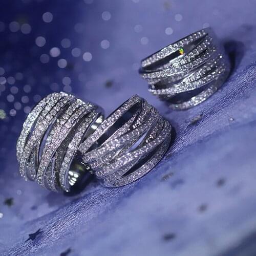 S925 Sterling Silver color VVS1 AAA Natural Zircon Rings Women Anillos Bizuteria Gemstone Silver 10KT Jewelry Moni Diamond Ring