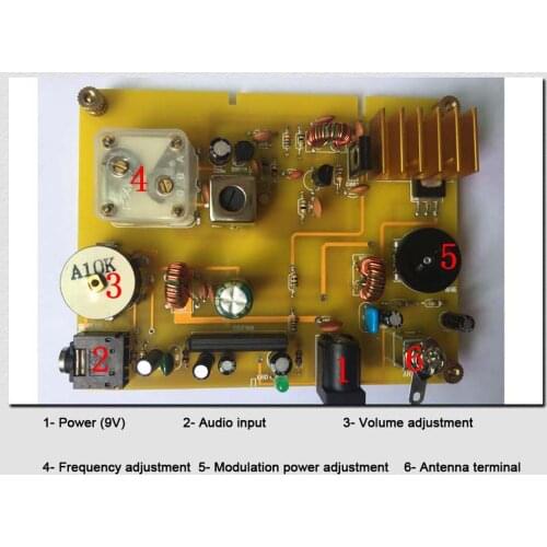 Micropower medium wave transmitter , AM transmitter ore radio Frequency 600-1600khz