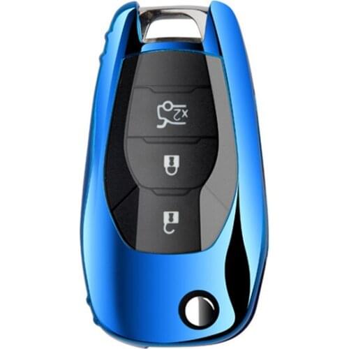 Soft TPU Full Cover Car Key Case for Chevrolet Cruze Spark Camaro Volt Bolt Trax Malibu Auto Remote Key Shell Accessories