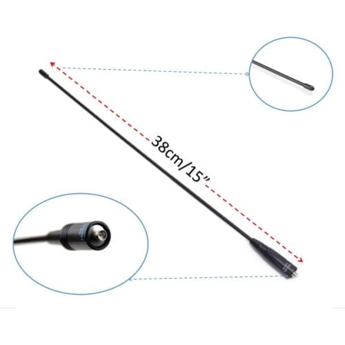 Handheld Radio Antenna Dual Band Female Replacement Compatible For Baofeng UV5R Walkie Talkie Parts Radio Antenna Parts